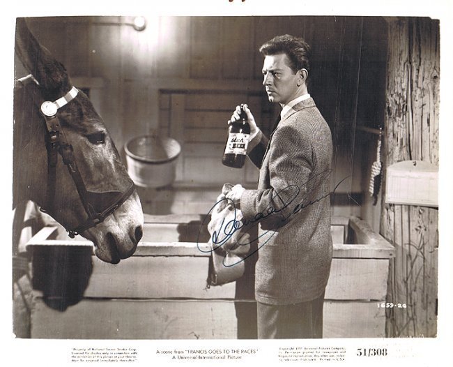 Donald O'connor - 8 X 10 Photo W/ Certificate: Donald O'connor- 8 X 10 Photo W/ Certificate from Todd Mueller. Todd Mueller Began Collecting Autographs in 1978 and Now the Owner of Todd Mueller Autographs. Todd Mueller Has Been in the Autograph In