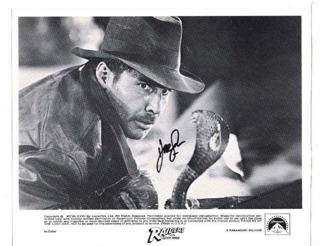 Harrison Ford - 8 X 10 Photo W/ Certificate #2: Harrison Ford- 8 X 10 Photo W/ Certificate of Authenticity Provided by Kinetic Collectables. Certificate Is Available upon Request. LA Ref Number: 1606
