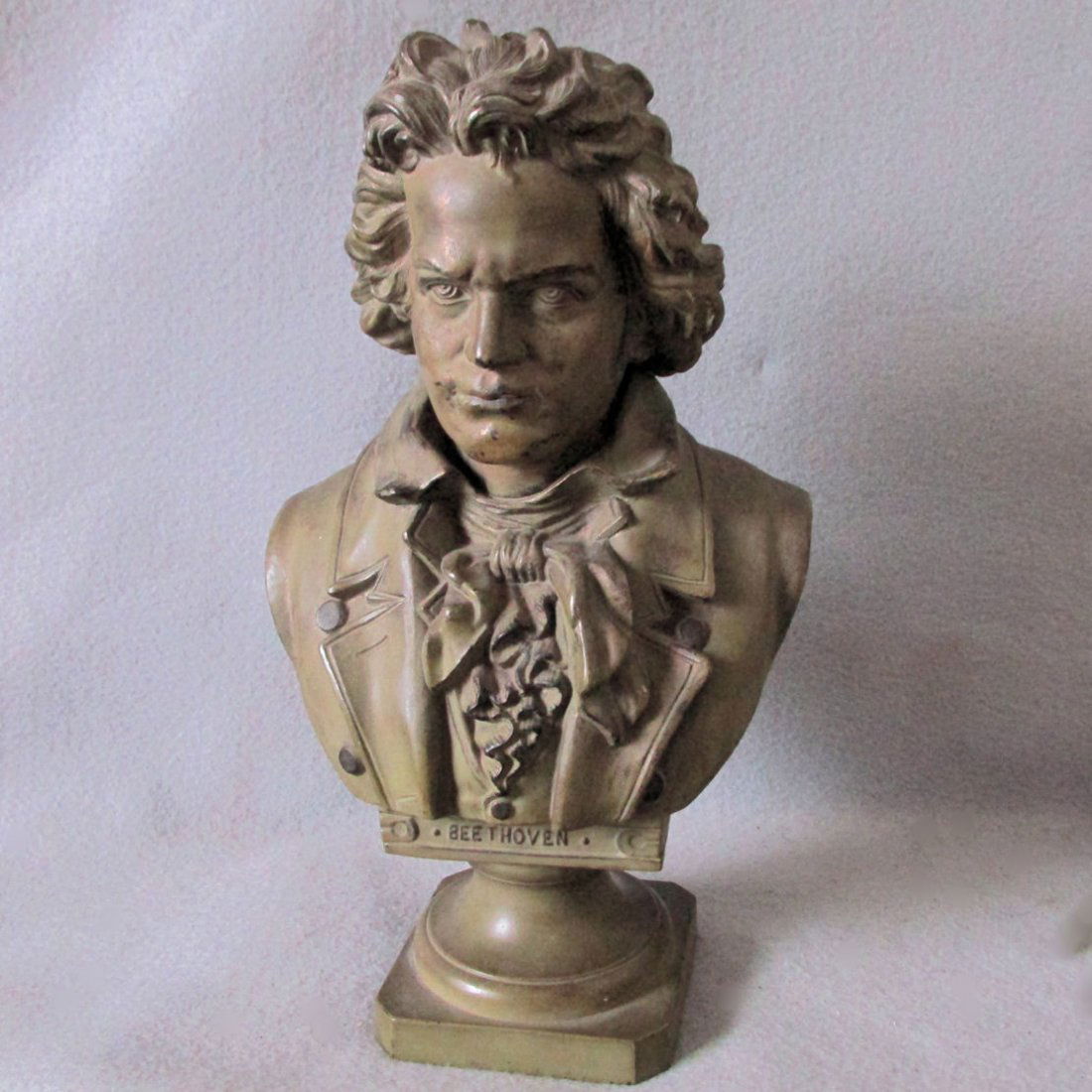 Antique Bust, Sculpture of Music Composer Ludwig van (1 of 3)