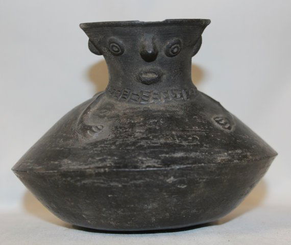 Pottery Pitcher : Very Nice Pre-Columbian Chimu Effigy (1 of 1)