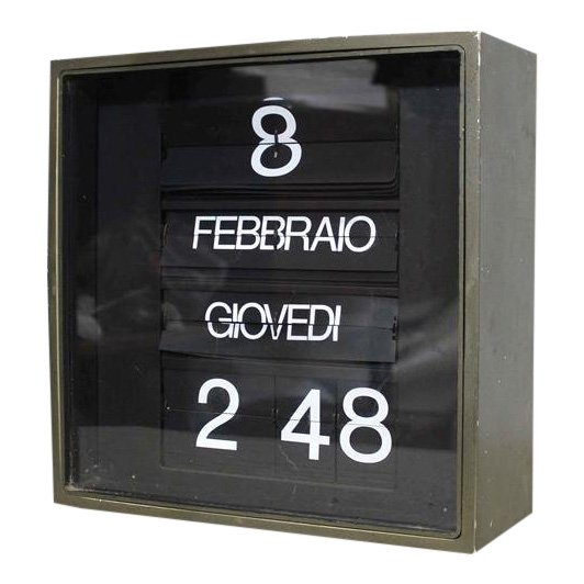 Solari Vintage 4 Cifra Clock (1 of 6)