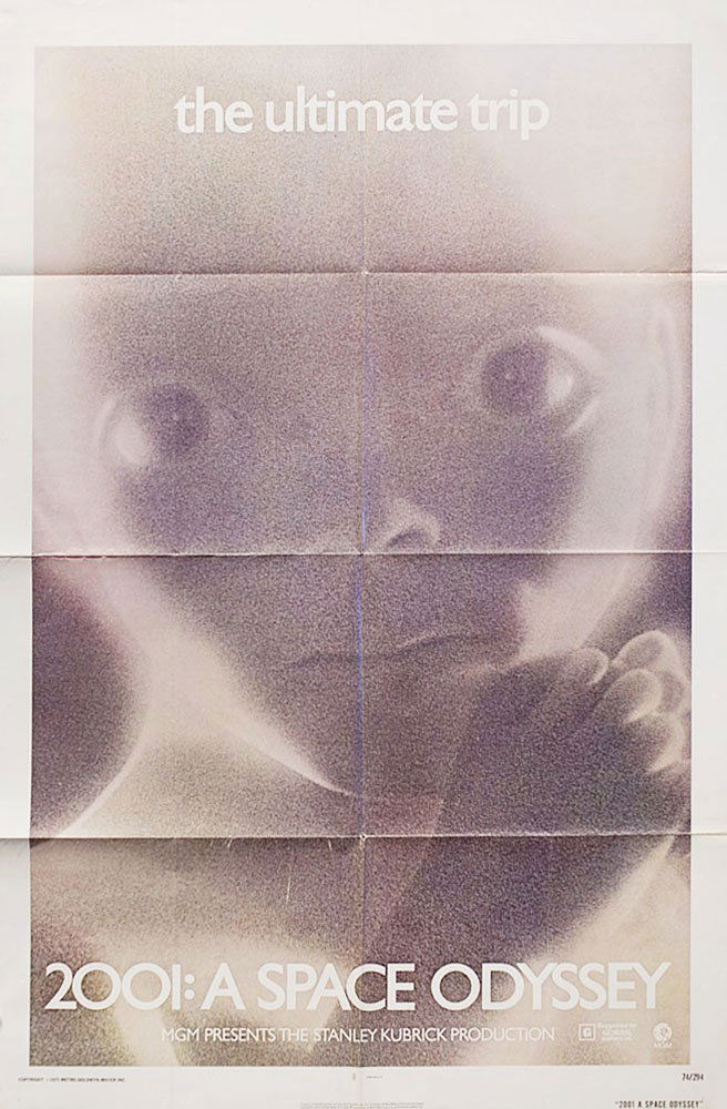2001: A Space Odyssey R1974 American One Sheet Poster (1 of 1)