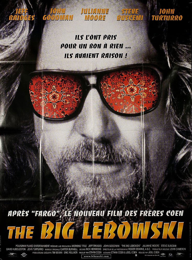 The Big Lebowski 1998 French Grande Poster (1 of 1)