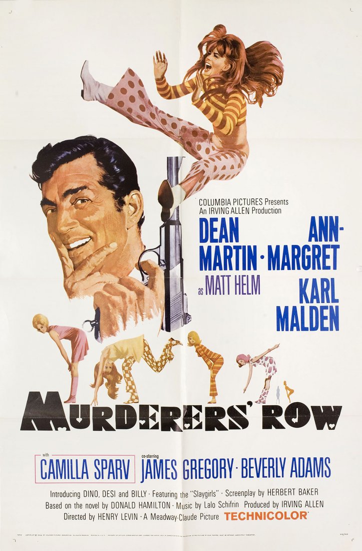 Murderers' Row 1966 American One Sheet Poster (1 of 1)