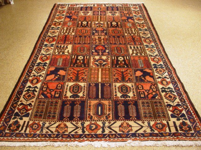 Semi Antique 6'X10' Persian Bakhtiar Chaleh Shotori (1 of 3)