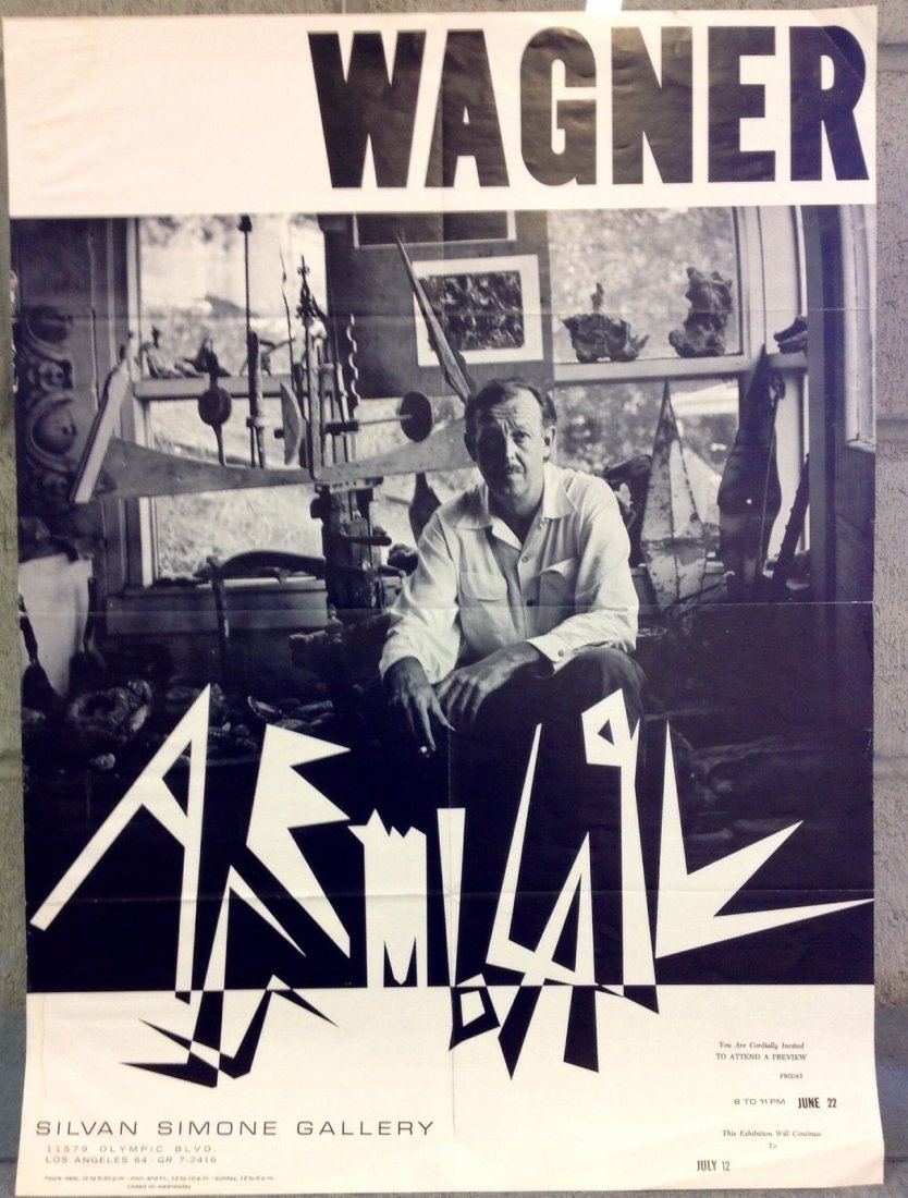Wagner- Silver Simone Gallery: Artist: Wagner Wagner - Silver Simone Gallery Dimension: 23" x 17" Buyer Pays Shipping Ships from California Reference Number: FNG1-163