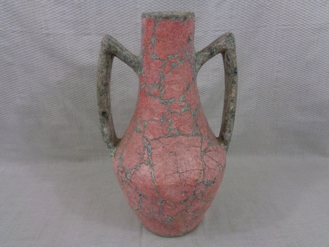 Antique Art Pottery Vase, Volkmar Kilns Volcanic (1 of 6)