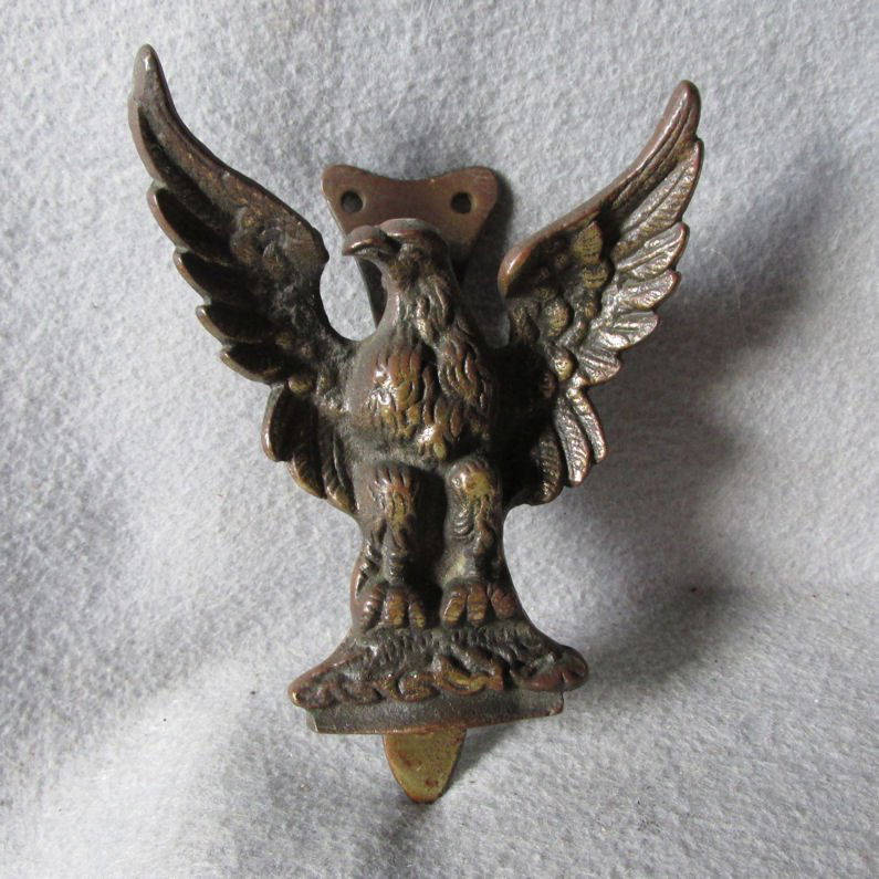 Antique Patriotic Bald Eagle Door Knocker, English (1 of 3)