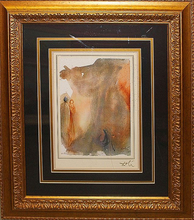 Lithograph Salvador Dali Hand Signed (1 of 1)