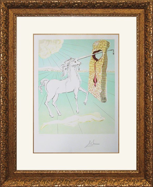 Salvador Dali Limited Edition Lithograph - Love (1 of 1)