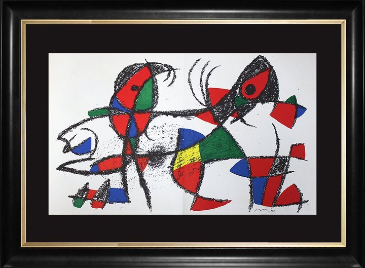Joan Miro Hand Signed Original Lithograph (1 of 1)