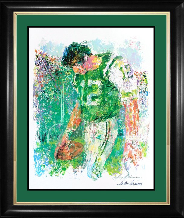 Le Roy Neiman Hand Signed Lithograph Joe Namath (1 of 1)