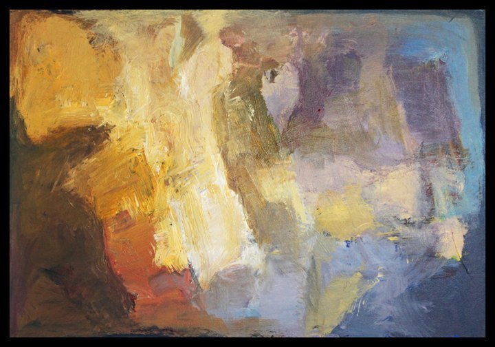 Abstract Michael Schofield Original Oil (1 of 1)