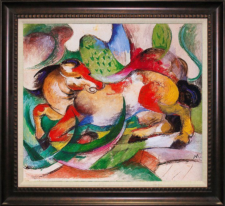 After Franz Marc-Limited Edition Canvas-Spring Ends (1 of 1)