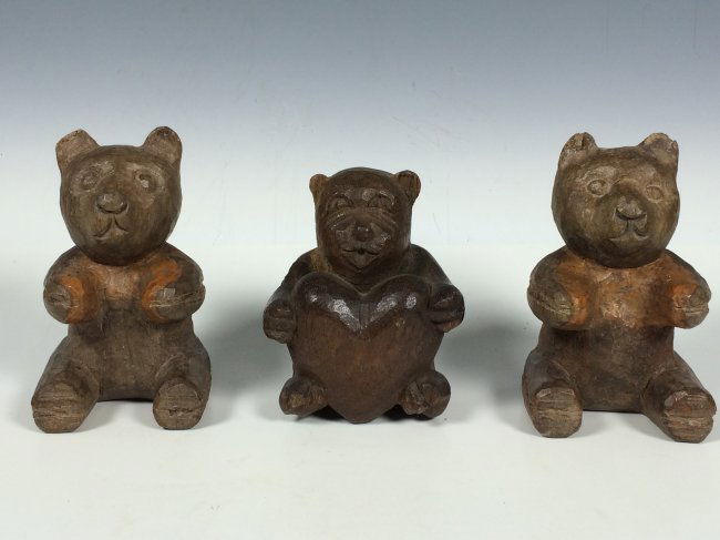 Three Sitting Teddy Bear (1 of 4)