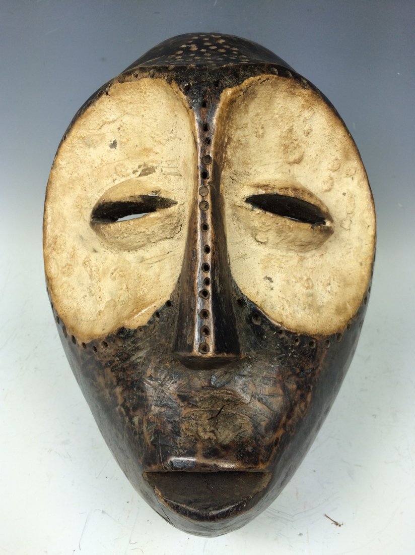 Dan Mask: African Art Dan Mask from Ivory Coast 10.25"H x 7"W This item ships from New York, NY.