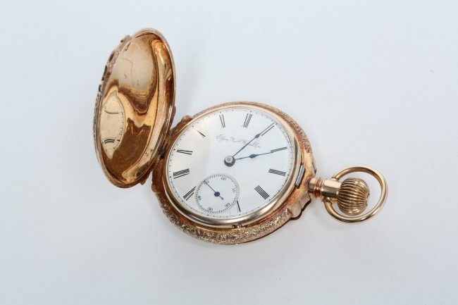 1905 14k Gold Box-Case Elgin Pocket Watch (1 of 4)