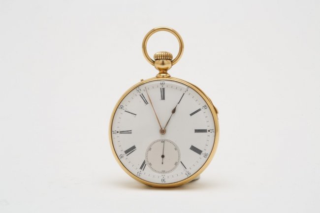 1890s 18kt Swiss Quarter Hour Repeater Pocket Watch (1 of 4)