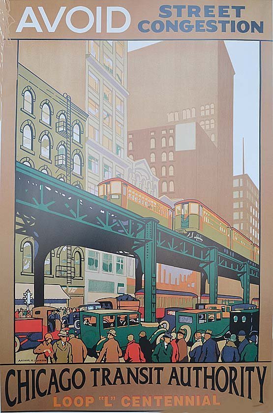 Arthur A. Johnson "Avoid Street Congestion" (1 of 1)