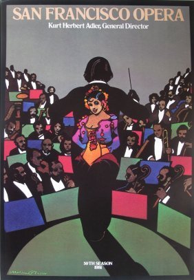 Glaser, Milton: San Francisco Opera (1 of 1)