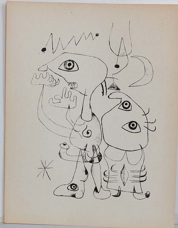 Miro "Barcelona"Original Litho Printed by Mourlot (1 of 1)