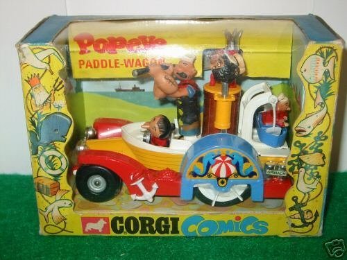 CORGI POPEYE PADDLE-WAGON. NUMBER 802 (1 of 1)
