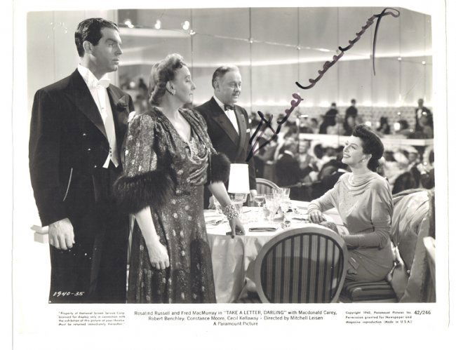 Fred Macmurray - 8 X 10 Photo W/ Certificate (1 of 1)