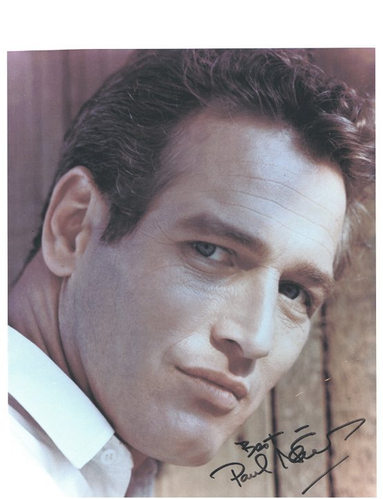 Paul Newman - 8 X 10 Photo Rare W/ Certificate (1 of 1)