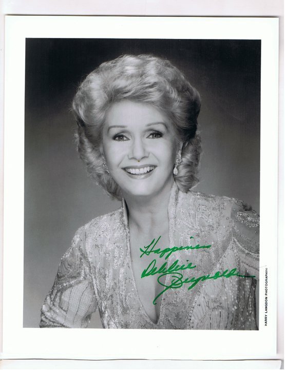 Debbie Reynolds - 8x10 Photo W/ Certificate: Debbie Reynolds - 8x10 Photo W/ Certificate from Todd Mueller. Todd Mueller Began Collecting Autographs in 1978 and Now the Owner of Todd Mueller Autographs. Todd Mueller Has Been in the Autograph Ind