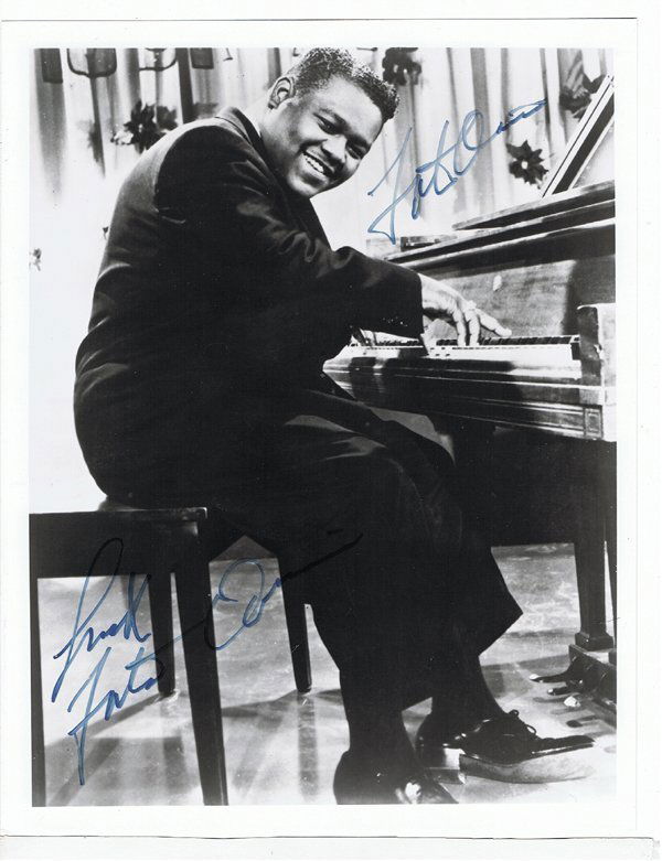 Fats Domino - 8 X 10 Photo W/ Certificate (1 of 1)