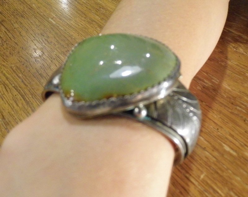 Vintage Signed Verdy Jake Navajo Sterling Silver & (1 of 5)