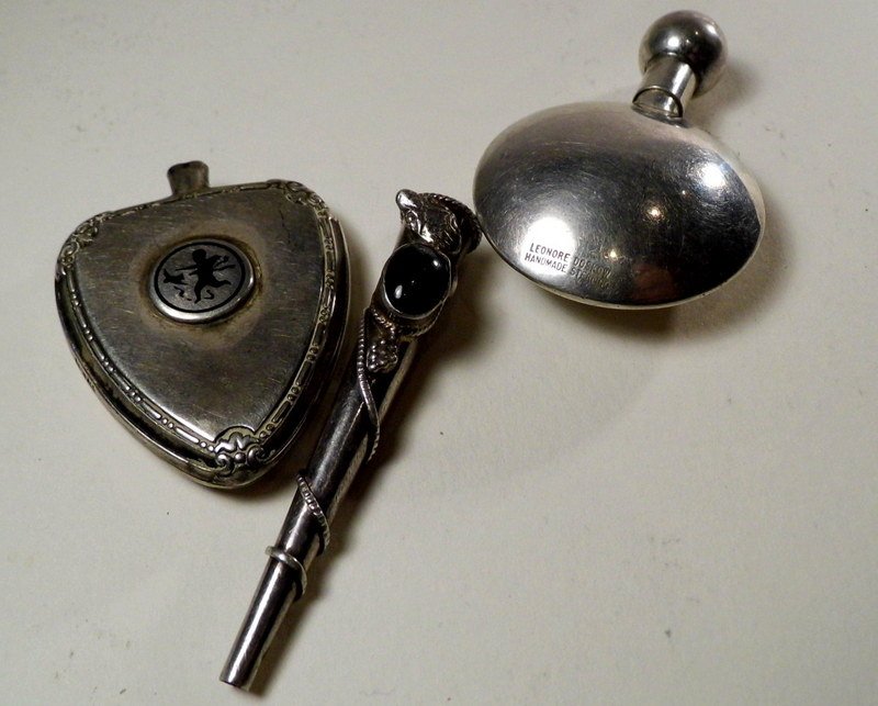 Vintage Group (3) Mini Perfumes & Funnel  2 Perfumes (1 of 6)