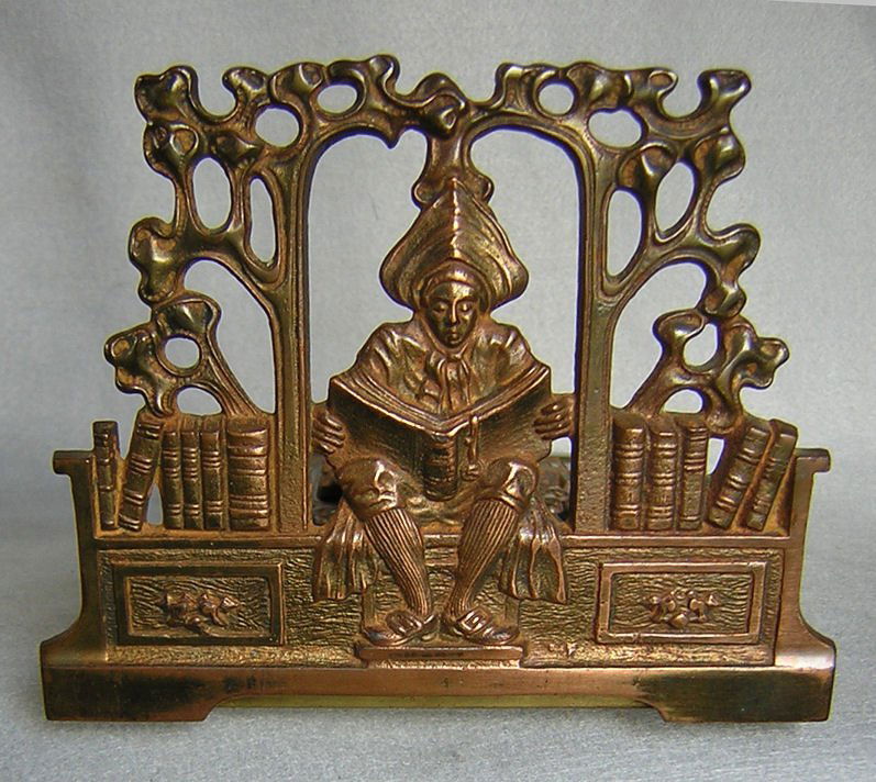 c1925 Art & Crafts Expanding Bookends by Judd (1 of 3)