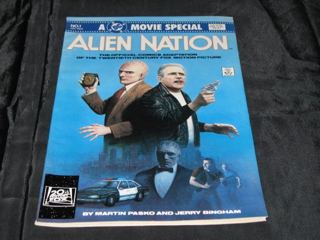 Alien Nation #1: Movie adaptation Free shipping within North America if total order exceeds $100.00. Additional shipping and handling charges will apply for International shipping or orders below $100.00 This item wil