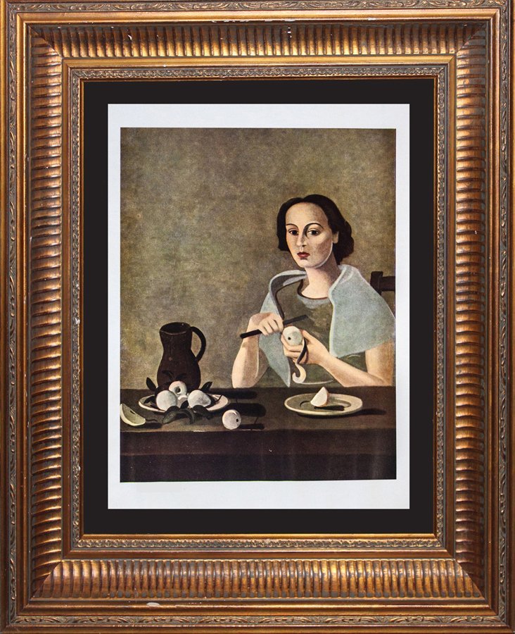 Andre Derain Lithograph from the Verve Collection 80: Andre Derain Color Plate Lithograph from the Verve Collection. Original Lithograph Approx 20x24 inches Custom framed. Includes certificate of authenticity. Museum Quality Lithograph Buyer Pays Shippin