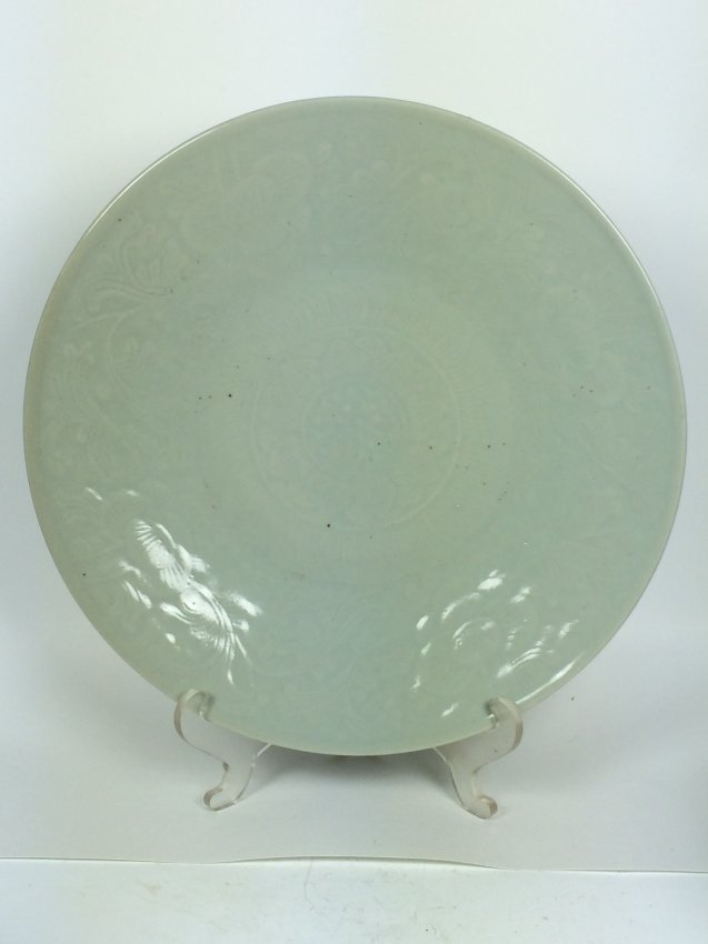 Large Celadon Plate (1 of 5)