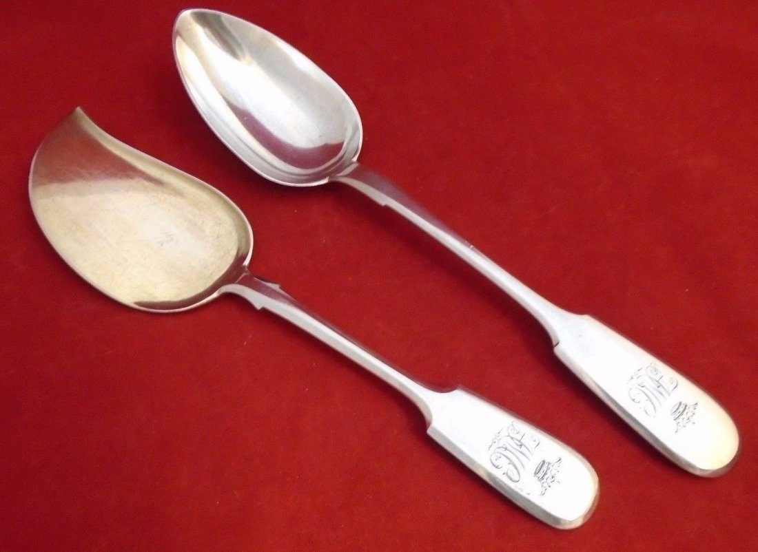 Russian silver ice cream set (1 of 5)
