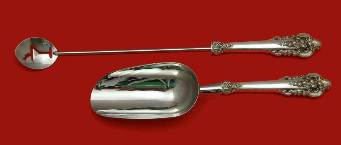 Grande Baroque by Wallace sterling bar set (1 of 1)