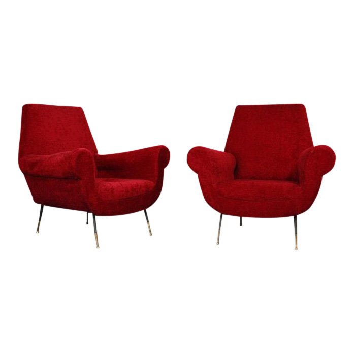 **Italian Lounge Chair By Gigi Radice for Renzo Minotti (1 of 10)