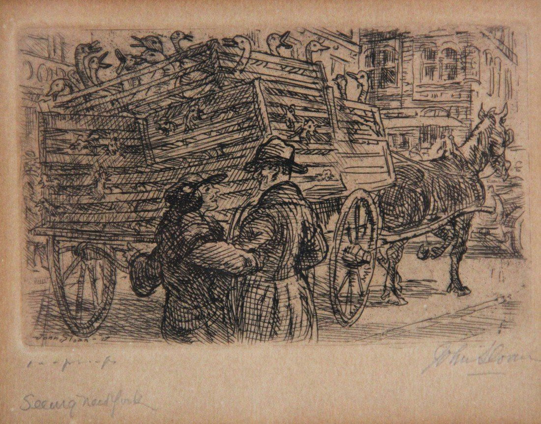 John Sloan(2), Scene in NY (1 of 1)