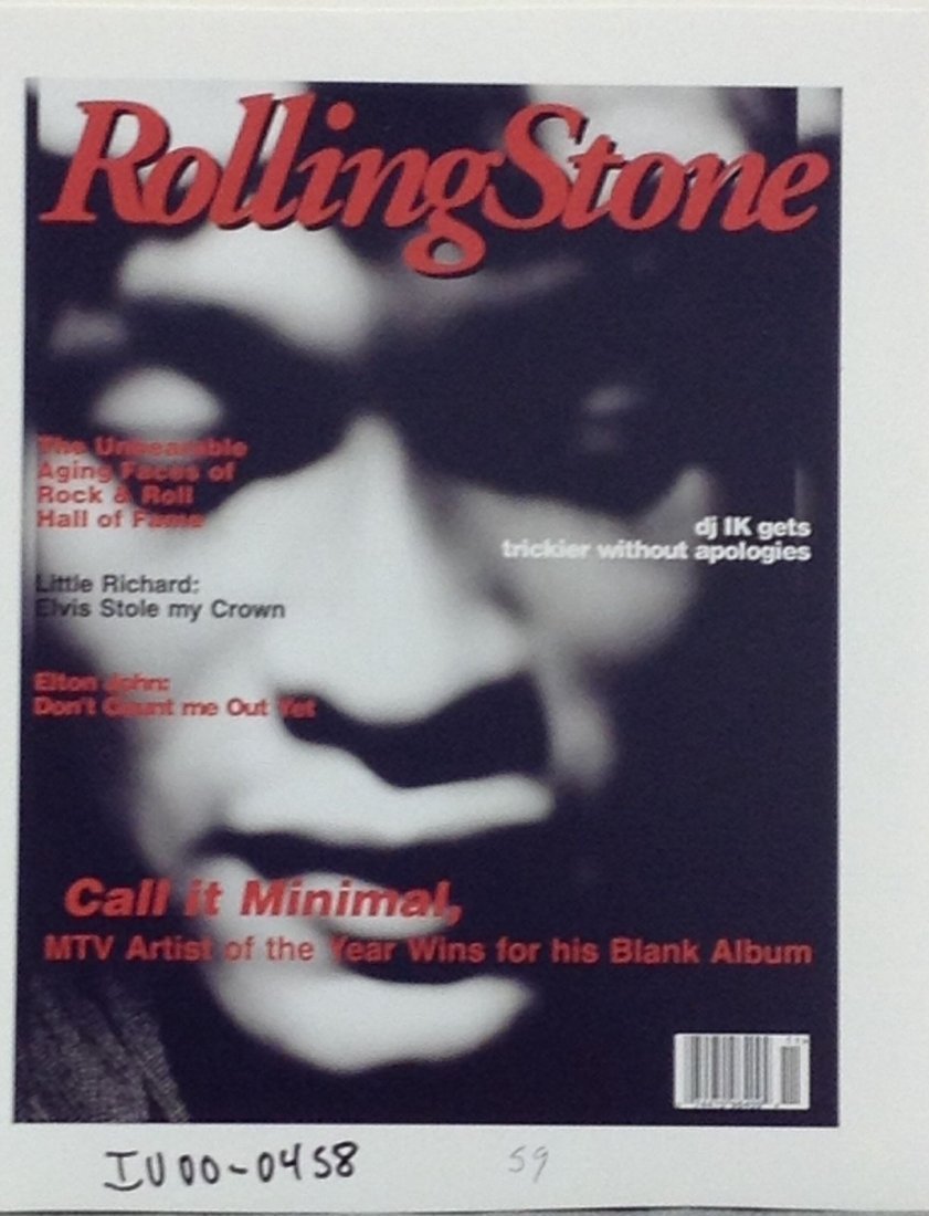 Ike Ude - Cover Girl Series- Rolling Stone. -BAT-Signed (1 of 2)