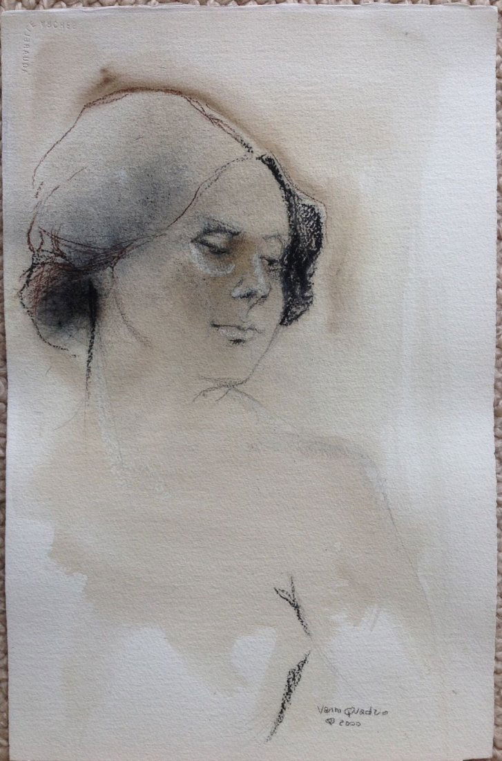 Artist: Vanni Quadrio- (Italy) l Painting Mix Media (1 of 1)