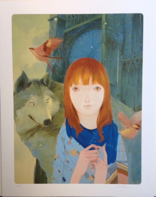 Andrew Hem- color giclee signed from numbered edition (1 of 4)