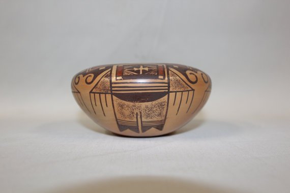 Hopi Pottery : Native American Hopi Pottery Bowl, by (1 of 1)