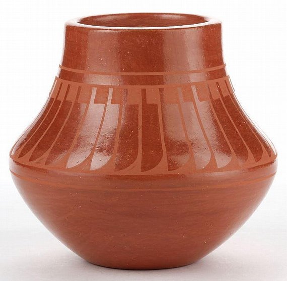 Redware Pottery : San Ildelfonso, Alice and Ruben (1 of 1)