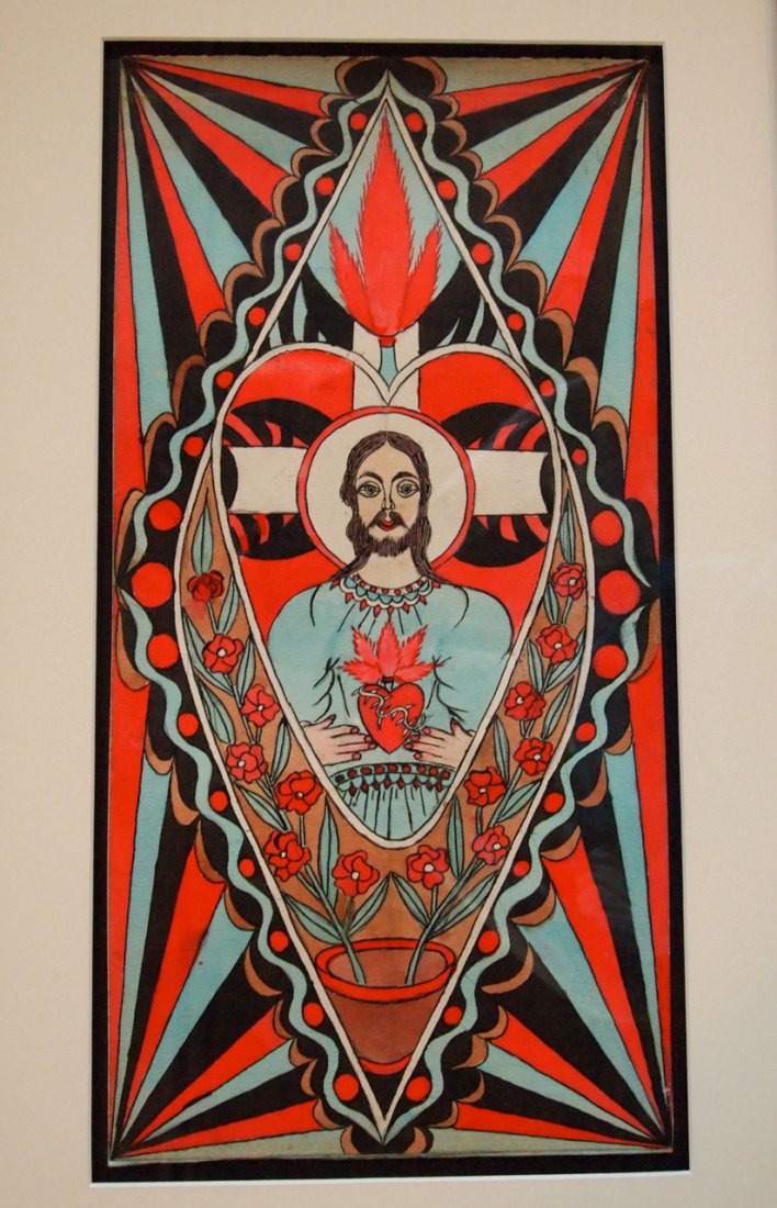 Stephen J.M. Palmer Sacred Heart Painting (1 of 2)