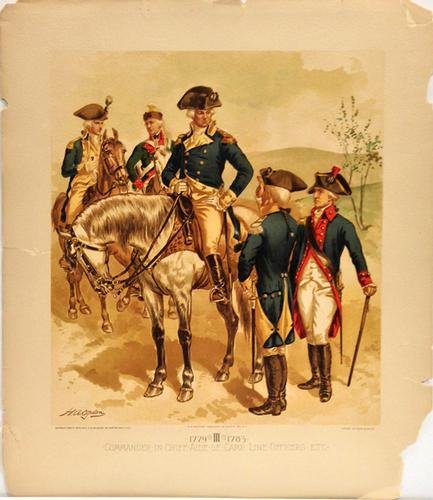 HENRY ALEXANDER OGDEN ANTIQUE ORIGINAL LITHOGRAPH (1 of 3)