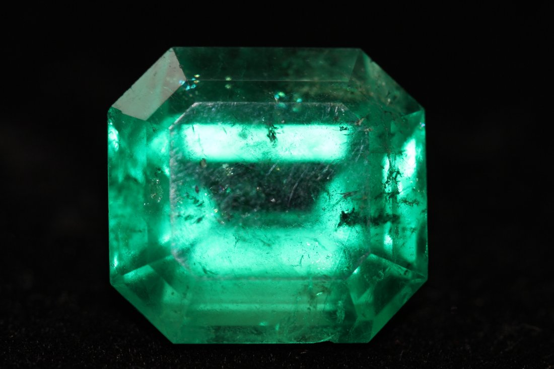 23.42 Emerald Cut Colombian Emerald AGL (1 of 5)