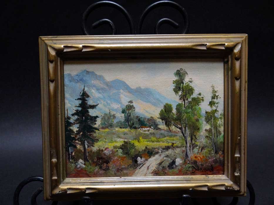 Leonard Borman “Sierra Madre” painting P440 (1 of 3)