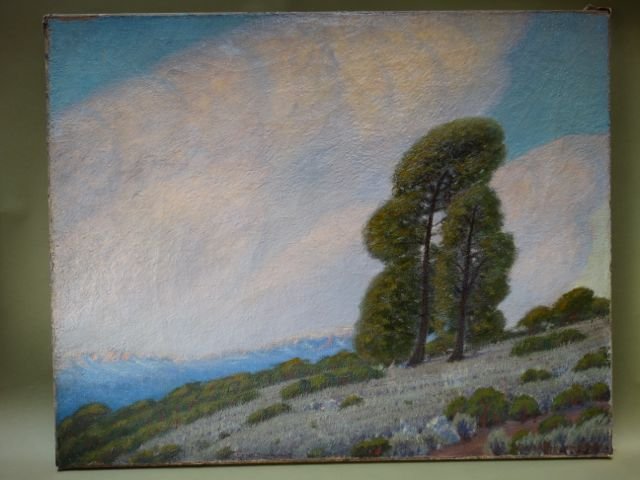 Ernest Browning Smith Oil On Canvas (1 of 5)